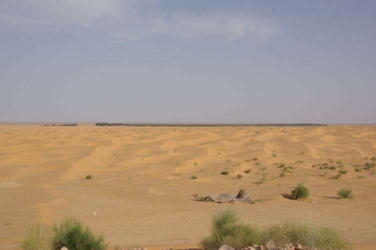 Ride across the dunes