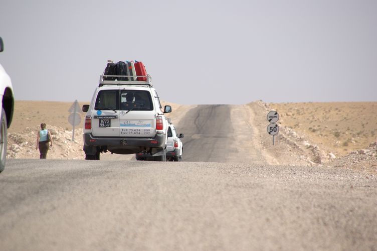 Route vers Douz