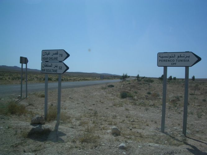 Route vers Douz
