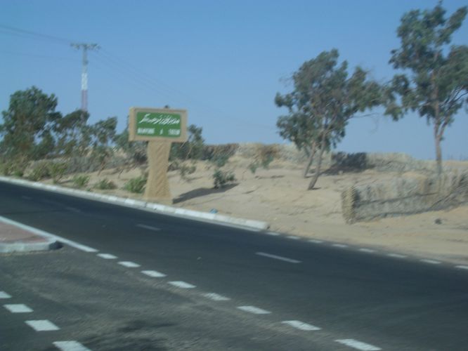 Route vers Chebika